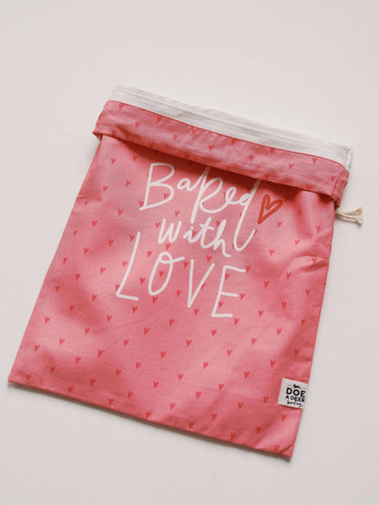Valentine's Day 'Baked with Love' Bread Bag