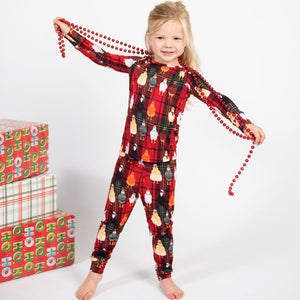 Christmas Chicken Toddler/Youth Bamboo Pajamas