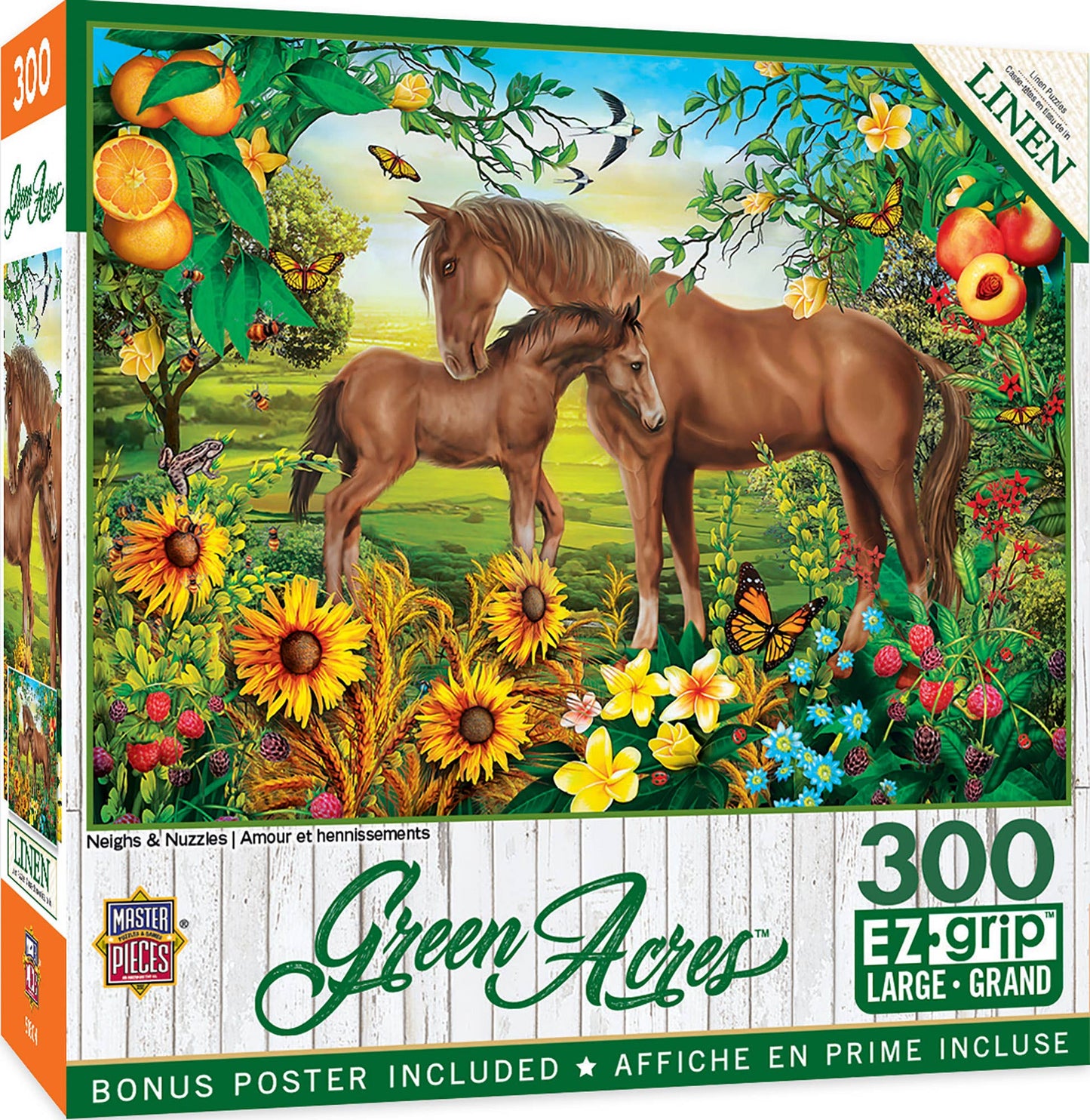 Green Acres - Neighs & Nuzzles 300 Piece EZ Grip Puzzle