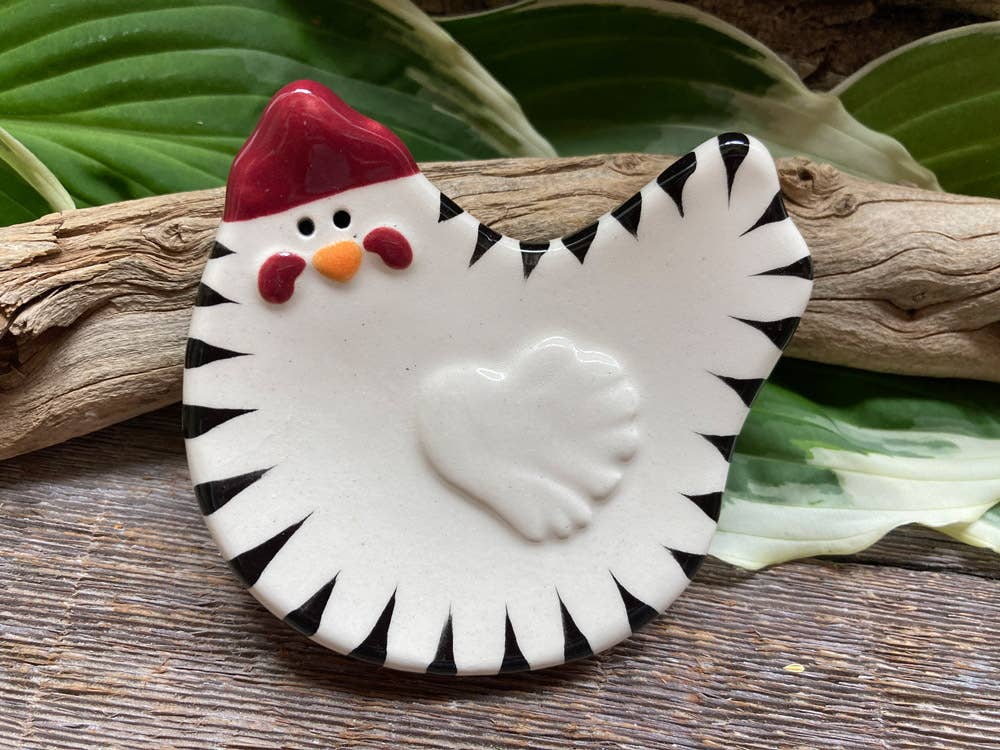 Mini Chicken dish spoon rest