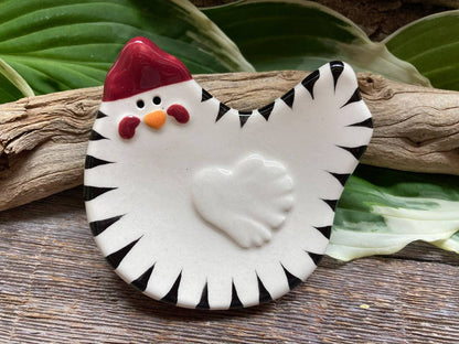 Mini Chicken dish spoon rest