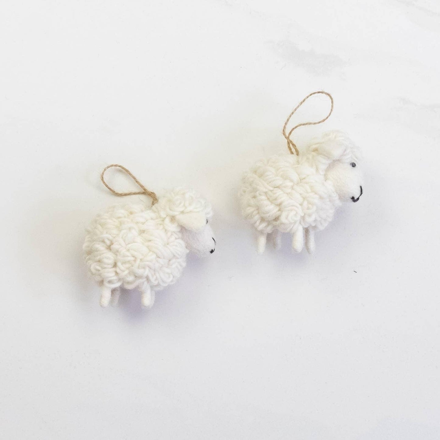 White Sheep Ornament - American Farm Company