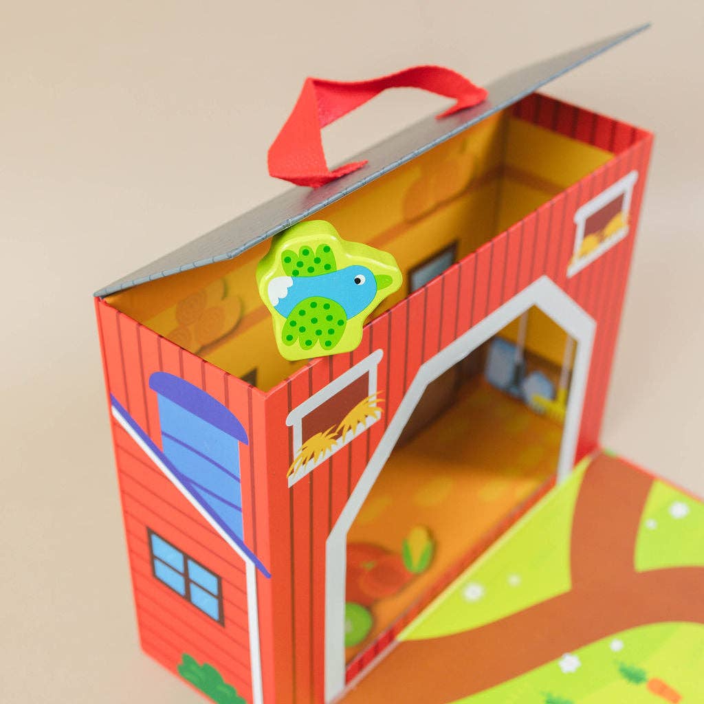 Farm Play Lacing Activity Toy