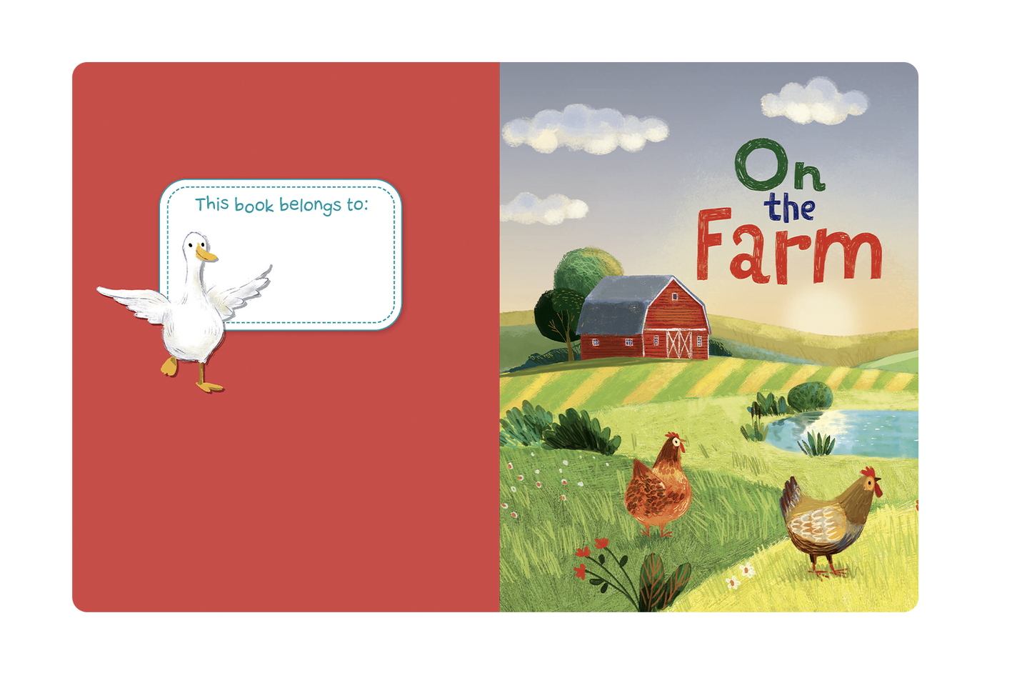 'On The Farm' Padded Board Book