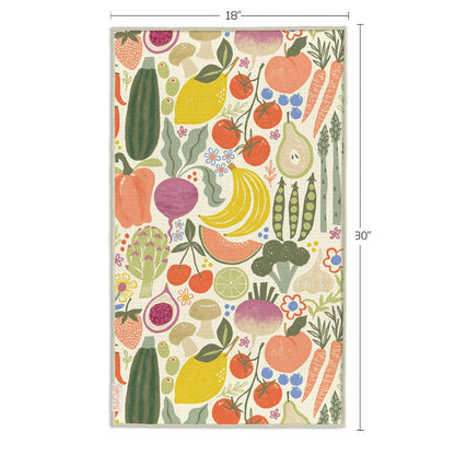 Farm Stand Microfiber Kitchen Towel