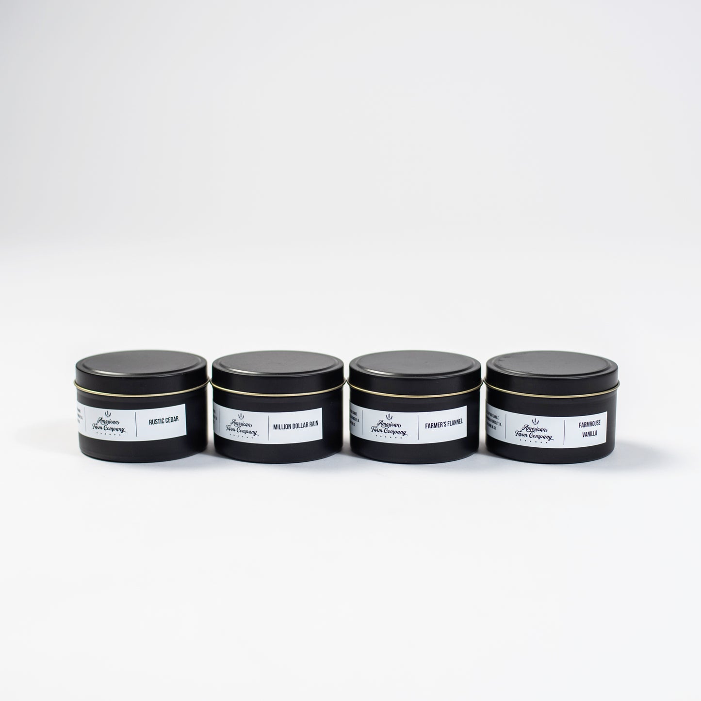 Candle Tins - Set of 4