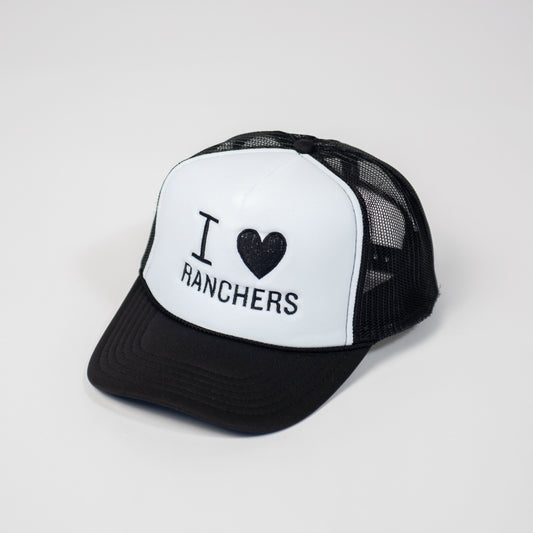 'I ♥ Ranchers' Foam Trucker Hat - American Farm Company