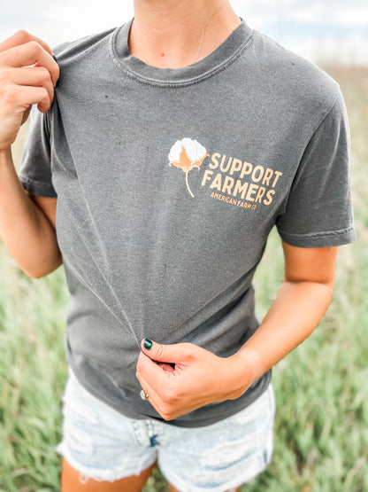 ‘Support Farmers’ Cotton Tee