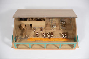 BARN ONLY - Wooden Toy Dairy Cattle Shed - American Farm Company