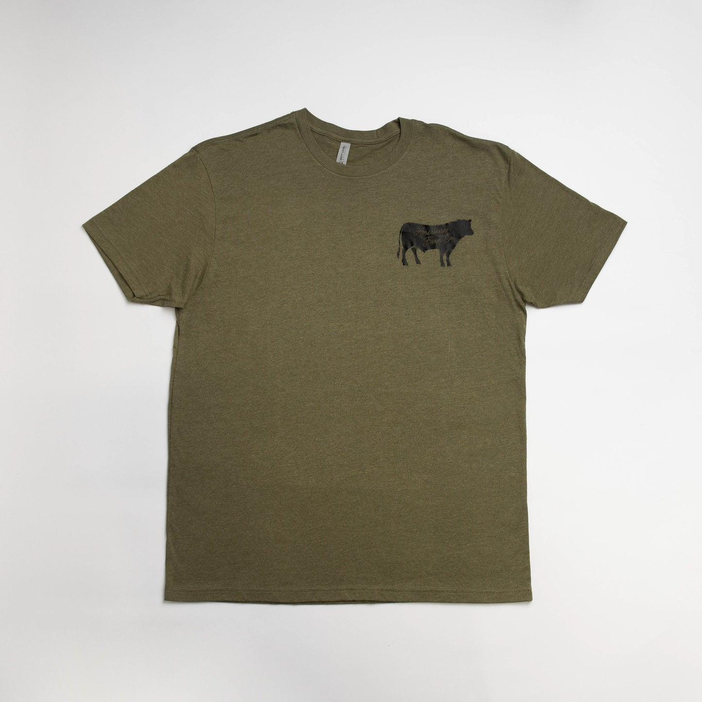 AFC Black Cow Logo Green Essentials Tee