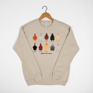 AFC Chickens Heather Cream Crewneck