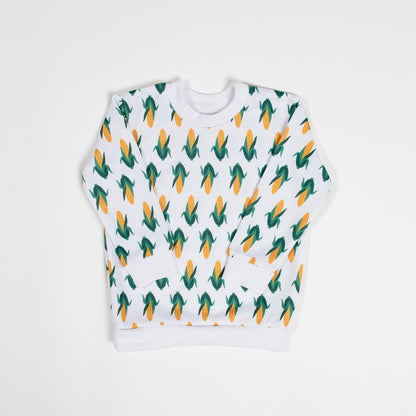 Mom & Me White Corn Crewneck - Kids - American Farm Company