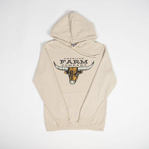 AFC Longhorn Washed Ivory Hoodie