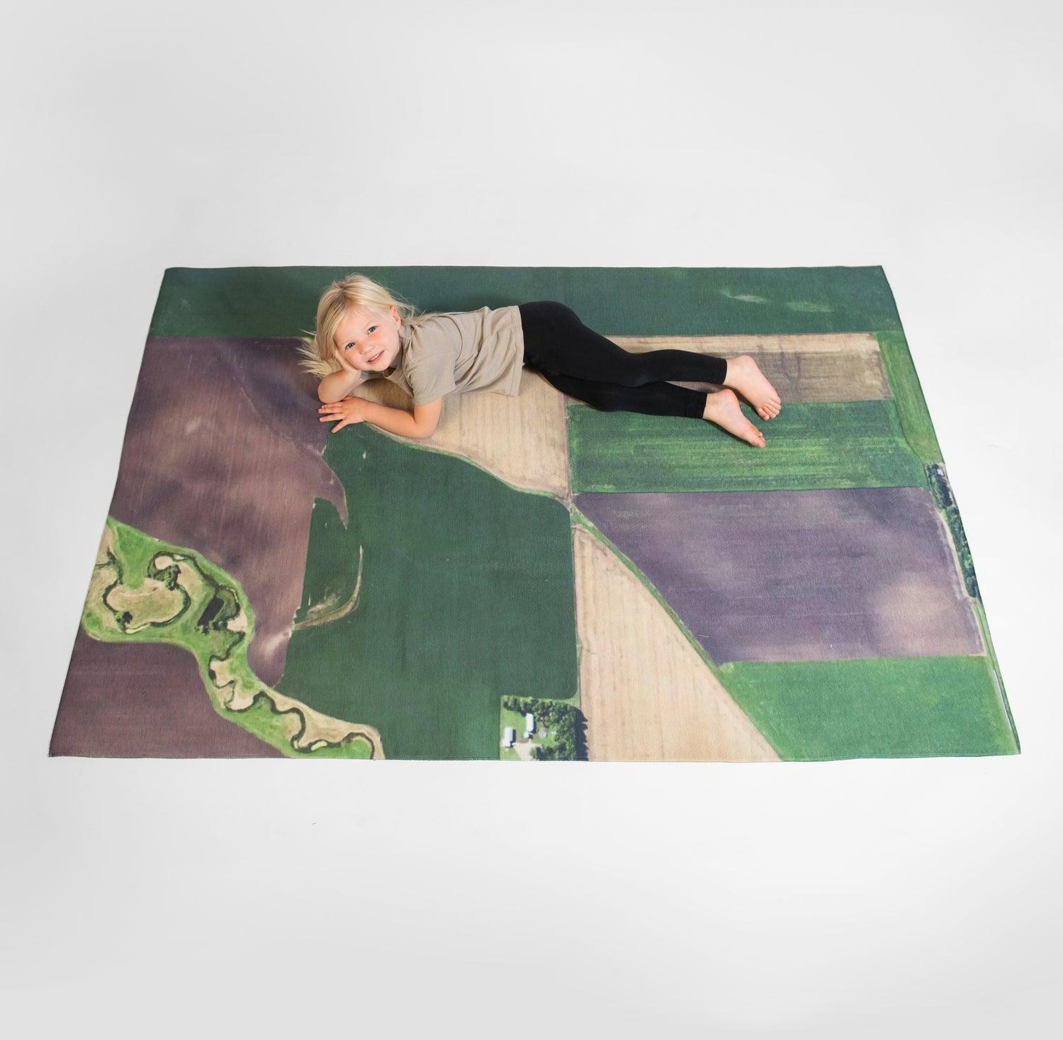 Midwest Fields Play Rug - American Farm Company