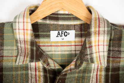 AFC Sage Plaid Women’s Flannel Shirt