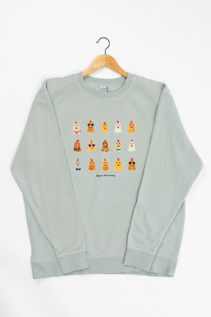 AFC Cool Chicks Sage Crewneck