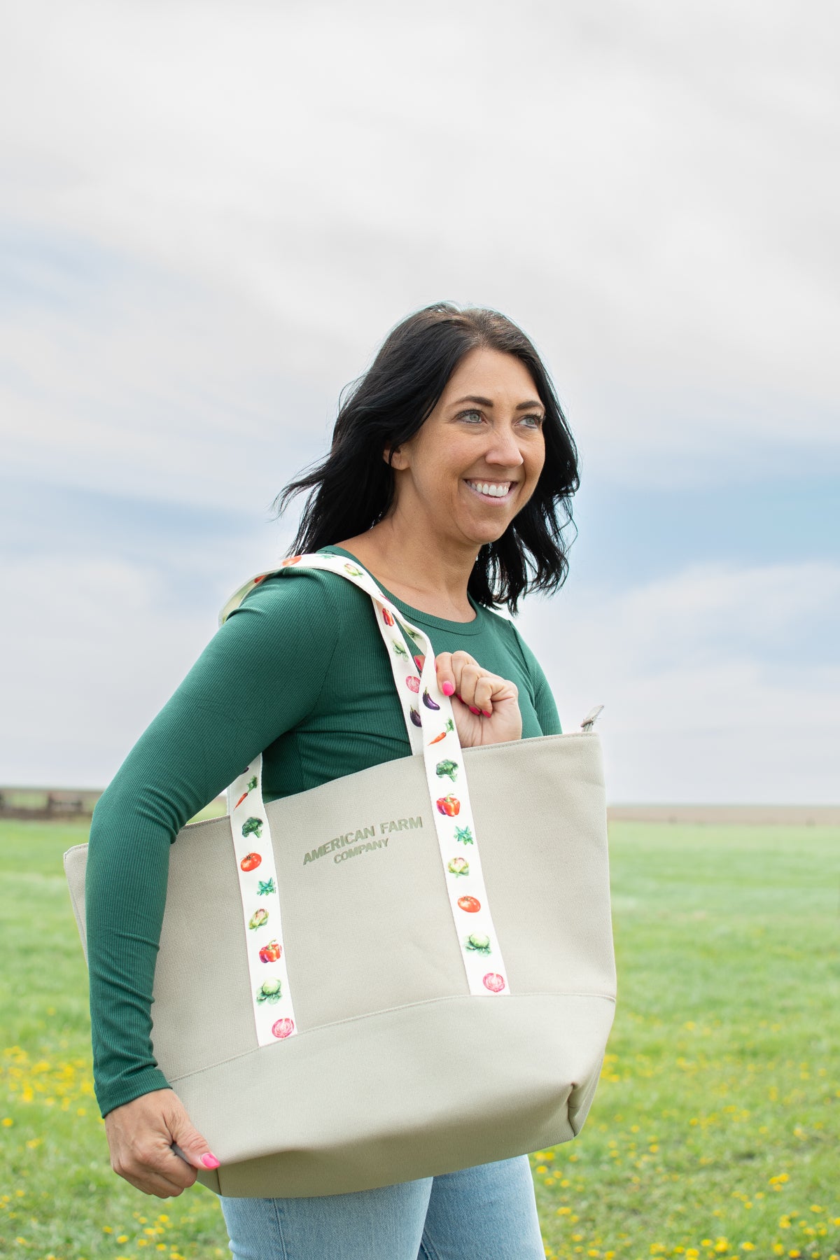 AFC Vegetable Canvas Tote Bag