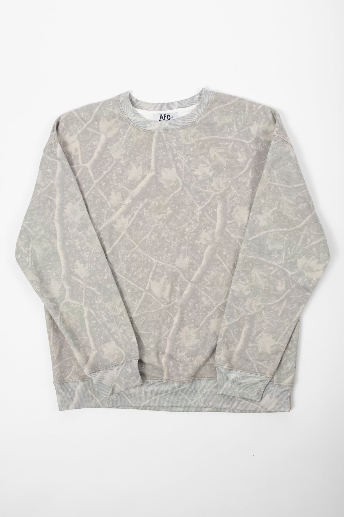 AFC Washed Camo Crewneck