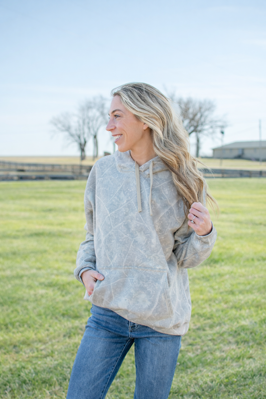 AFC Washed Camo Hoodie