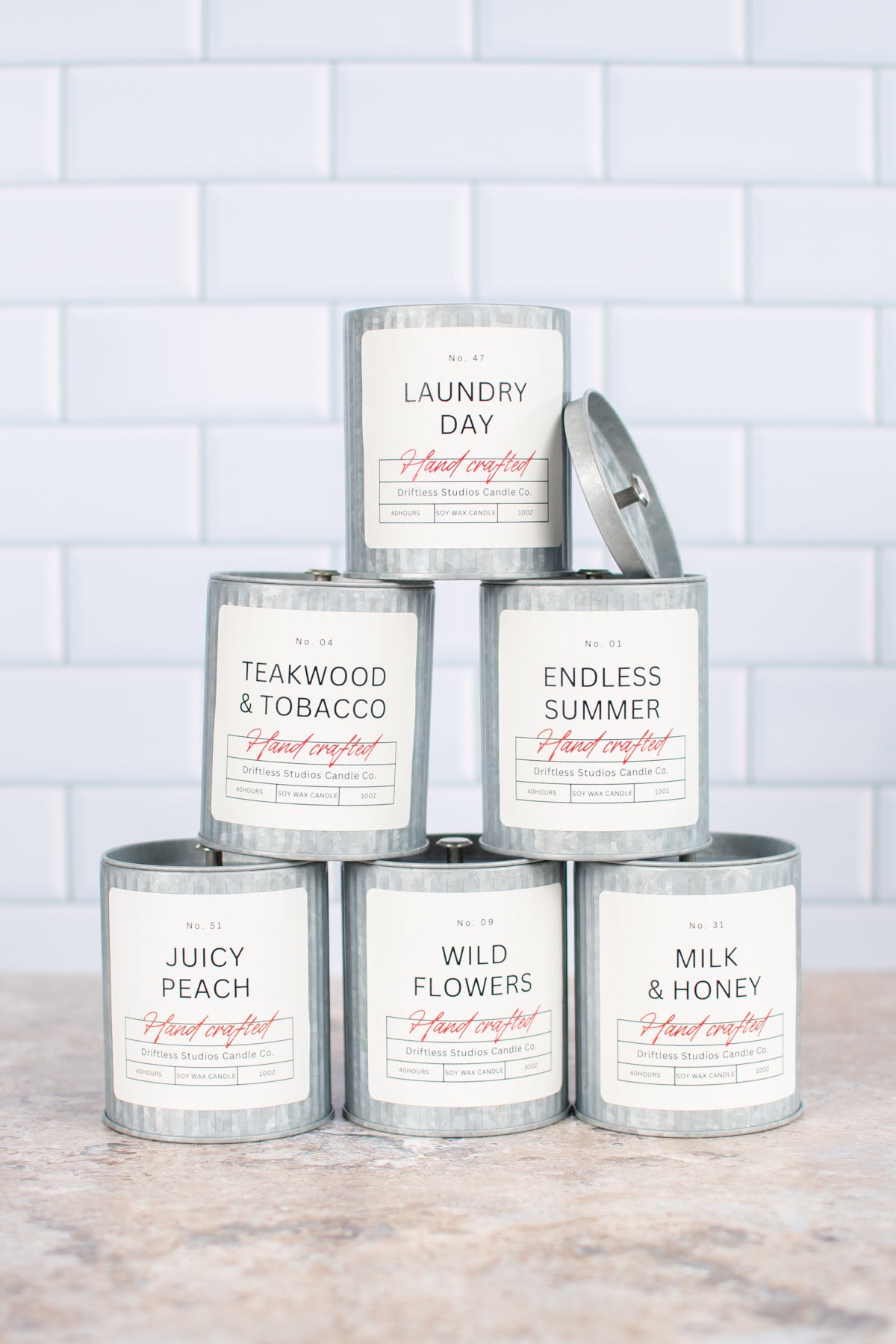 Endless Summer Farmhouse Tin Candle