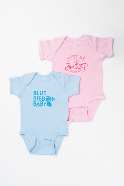 'Future Fair Queen' Pink Onesie