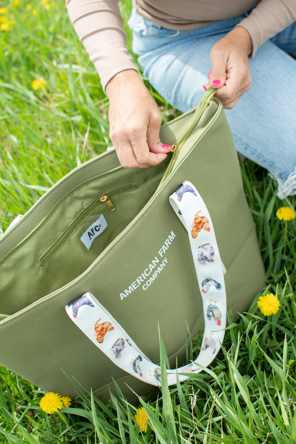 AFC Chicken Canvas Tote Bag