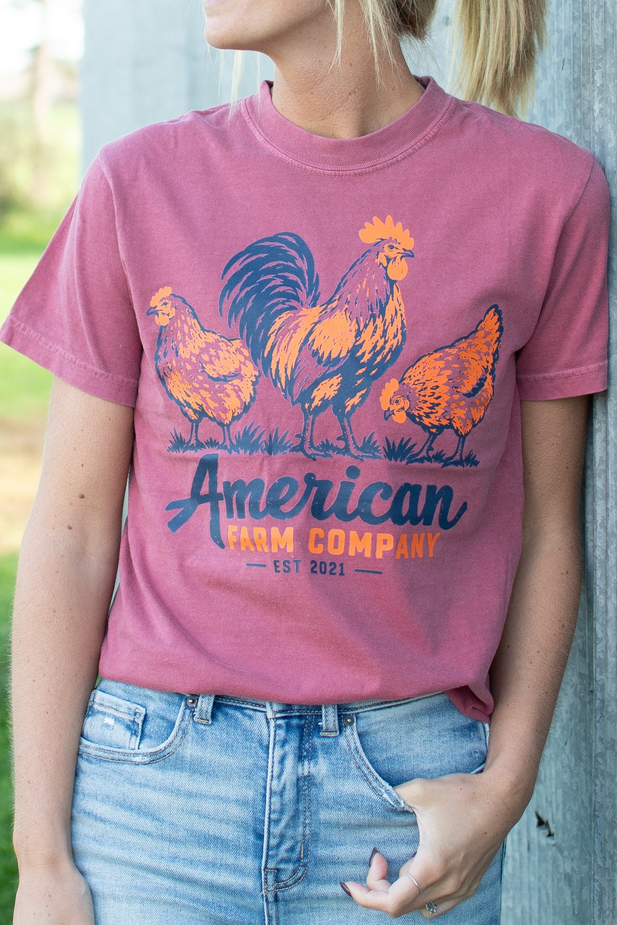 AFC Chicken Flock Adult T-Shirt