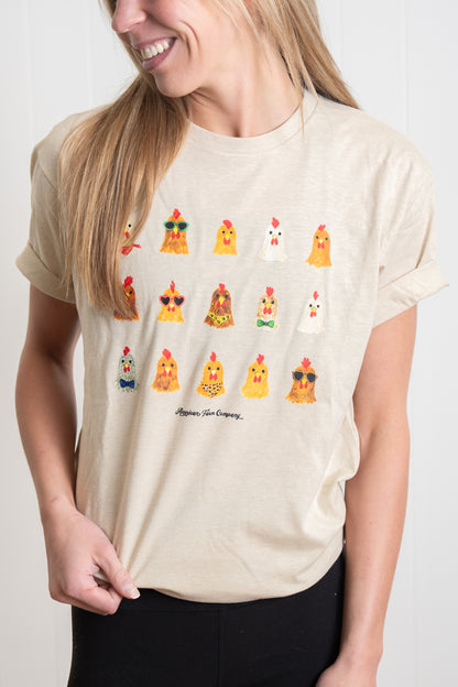 AFC Cool Chicks Cream Tee