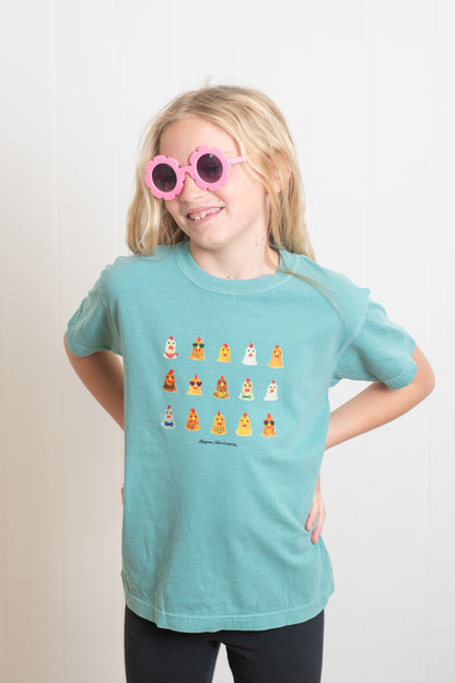 AFC Cool Chicks Teal Youth Tee