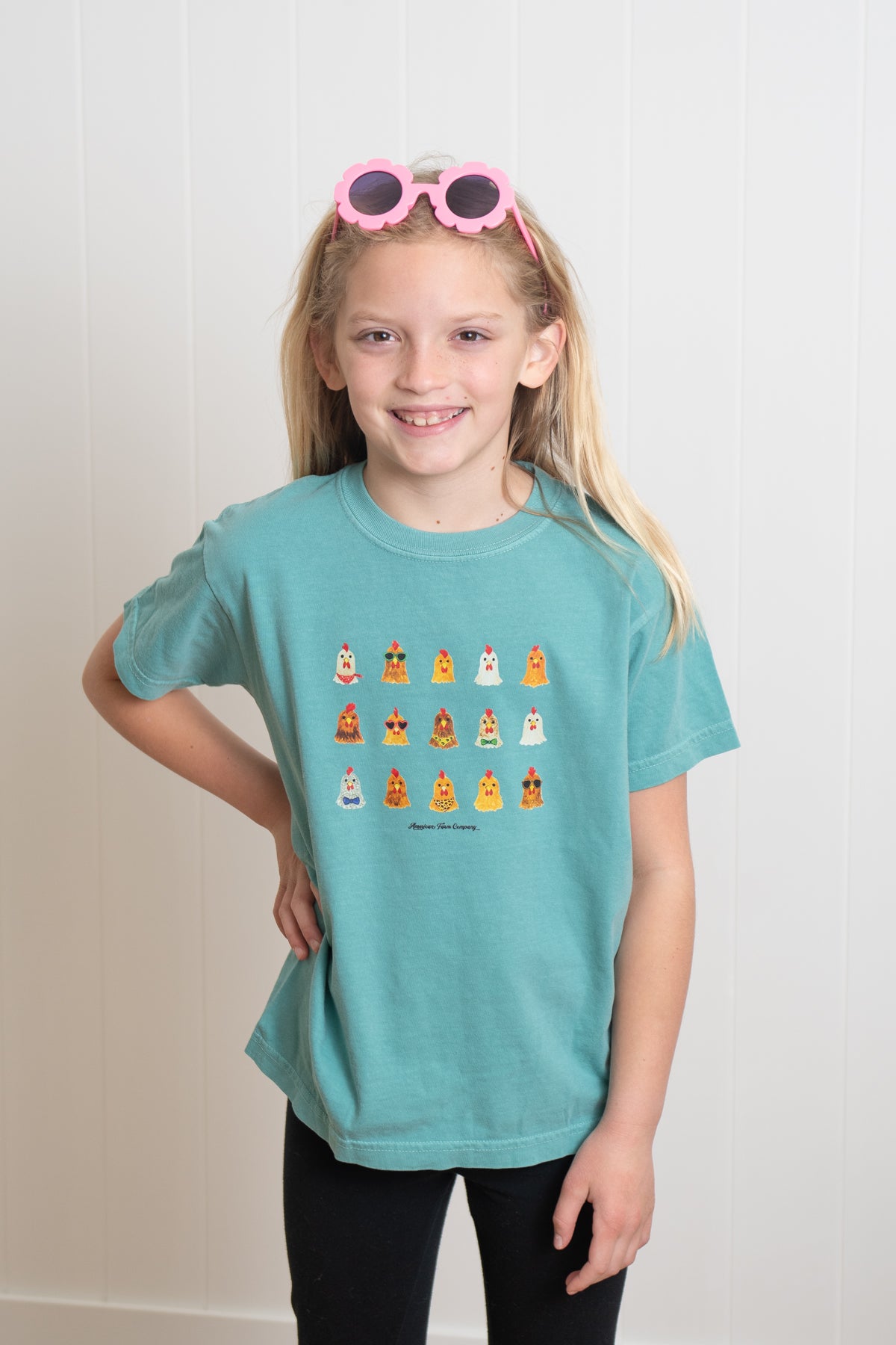 AFC Cool Chicks Teal Youth Tee