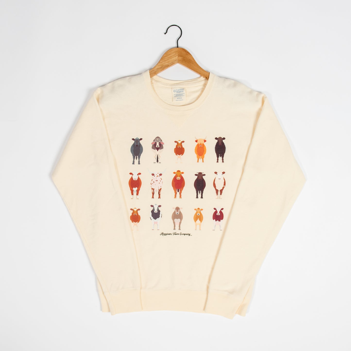 AFC Cows Cream Crewneck