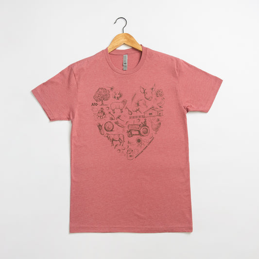 AFC Farm Heart Essentials Tee