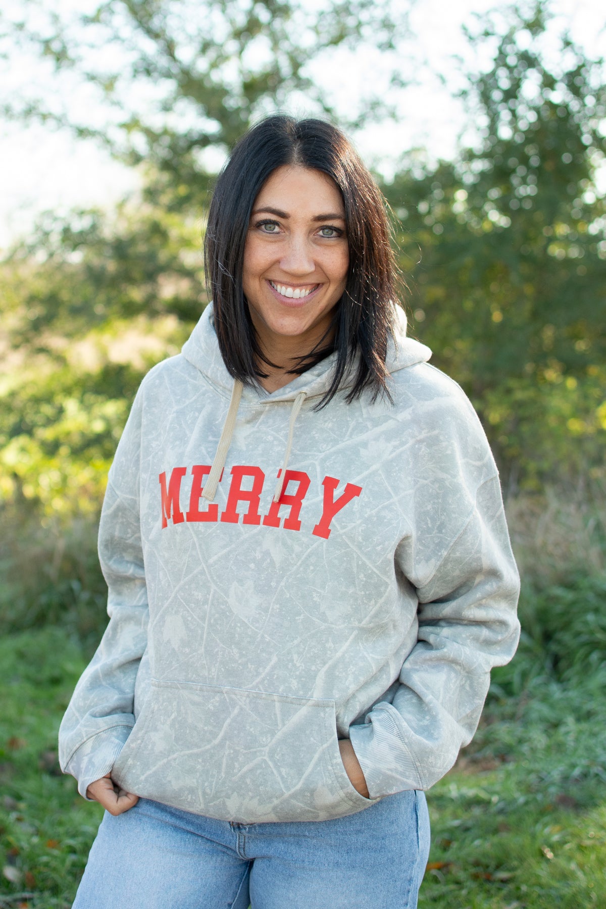 AFC 'Merry' Camo Adult Hoodie