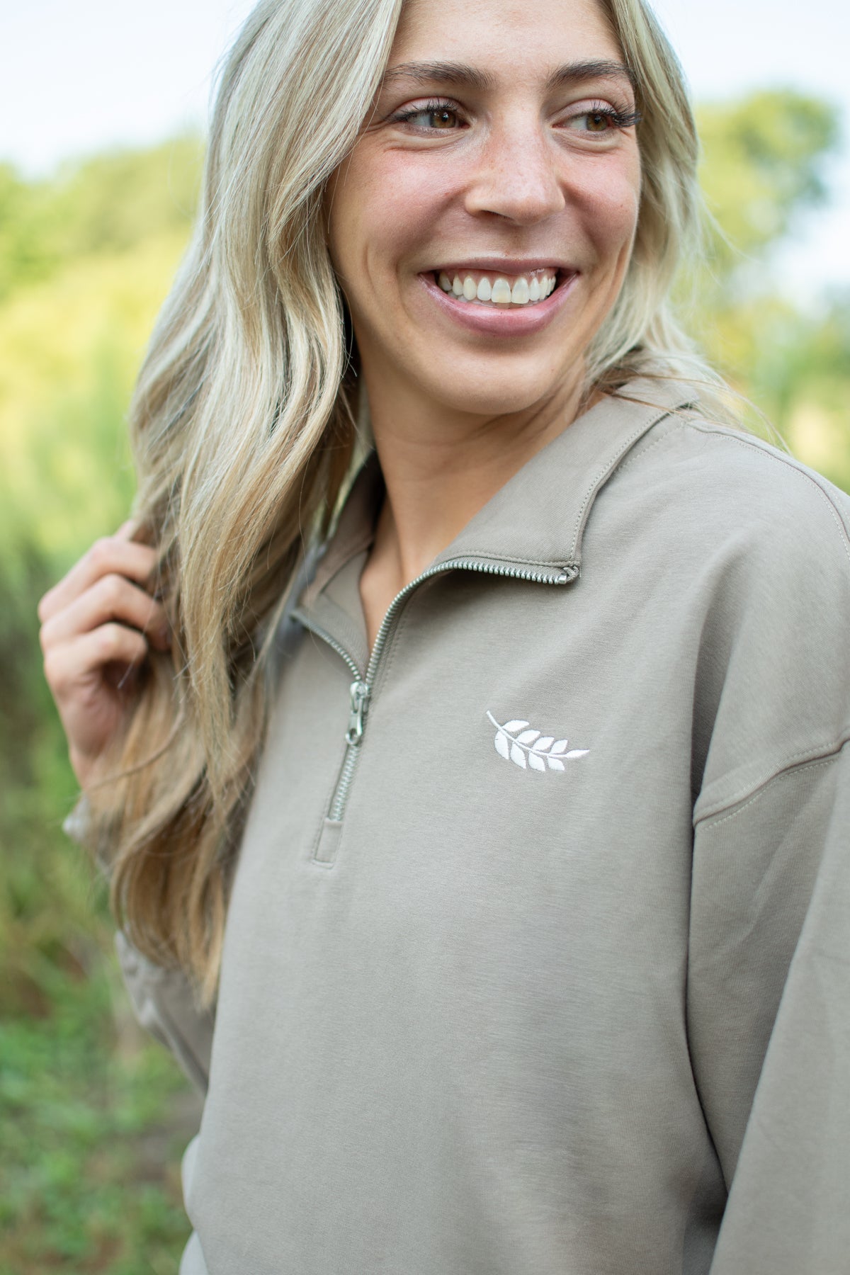 AFC Signature 1/4 Zip - Khaki