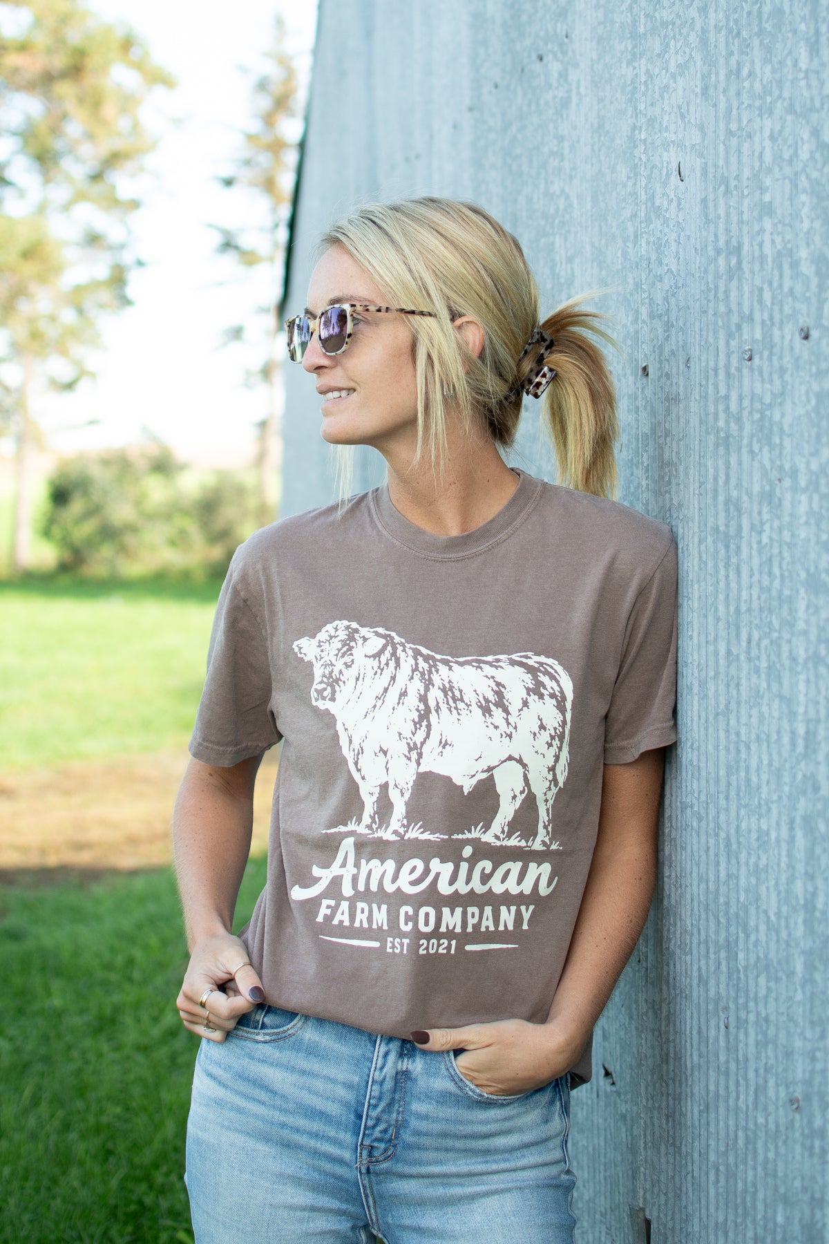 AFC Vintage Bull Adult T-Shirt