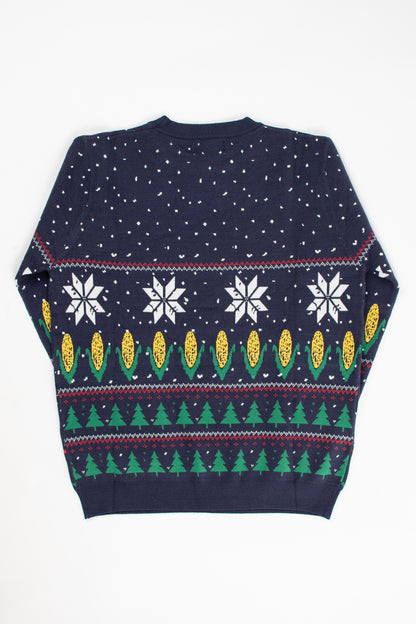 'All I Want for Christmas is $7 Corn' Knit Sweater