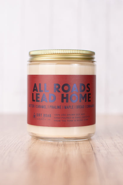 All Roads Lead Home Candle