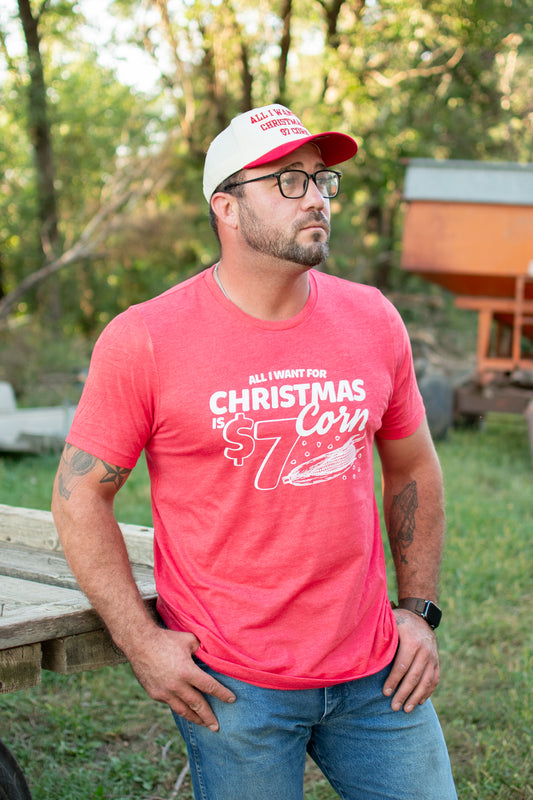 All_I_Want_For_Christmas_Is_7_Corn_Red_Tee_LS [M]