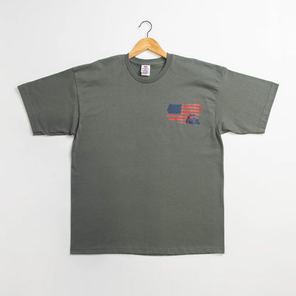 American Farmer Charcoal Tee (Made In America)