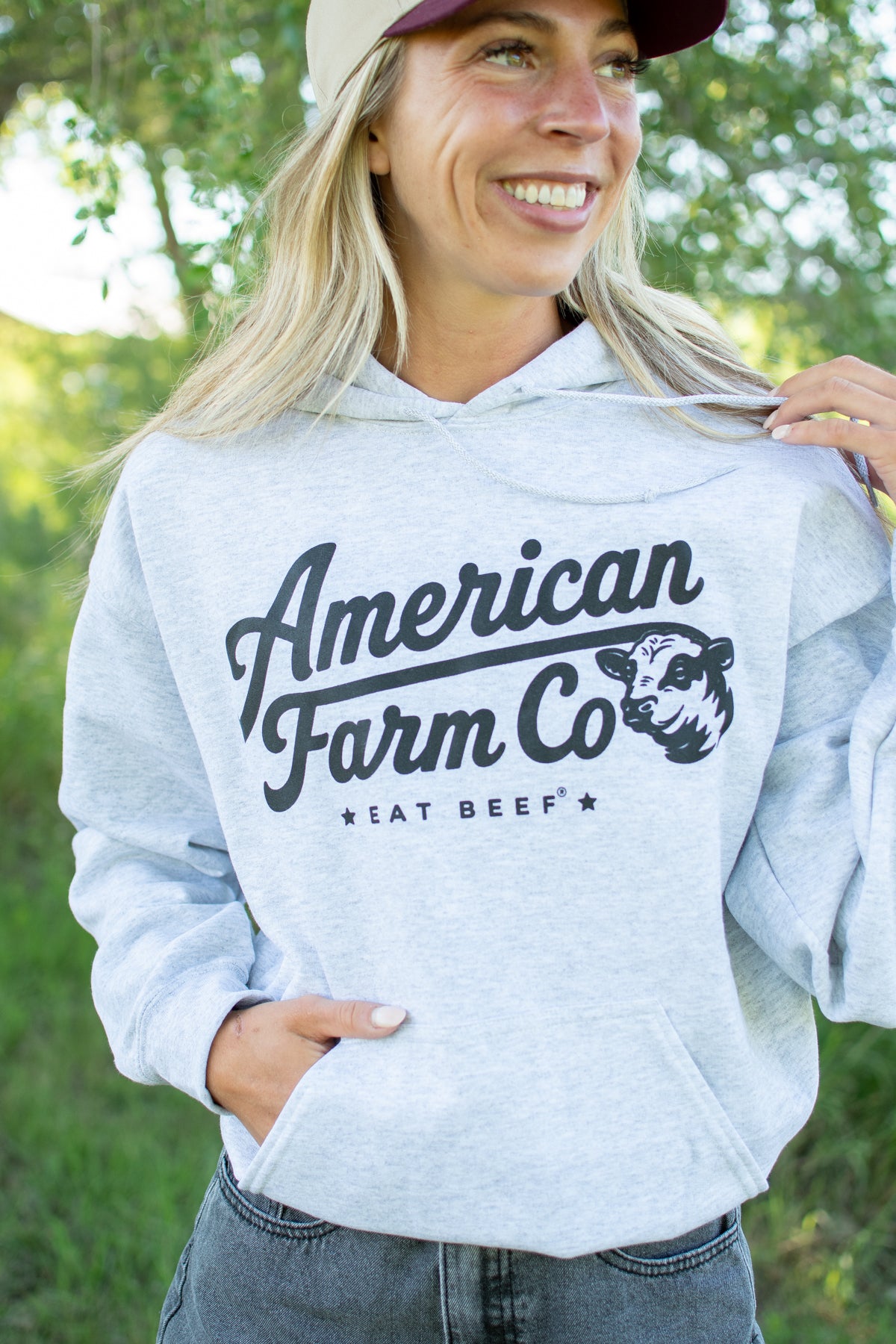 'American Farm Co - Eat Beef' Hoodie