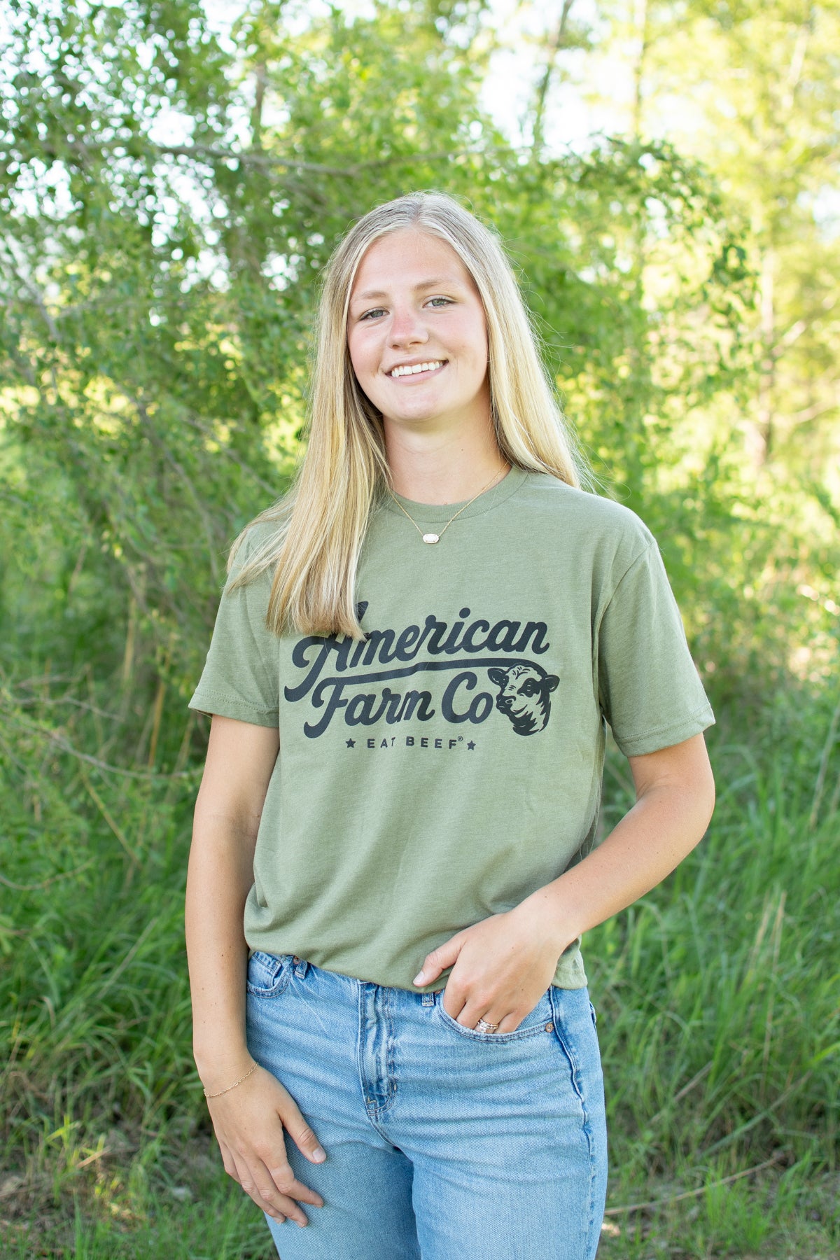 'American Farm Co - Eat Beef' T-Shirt