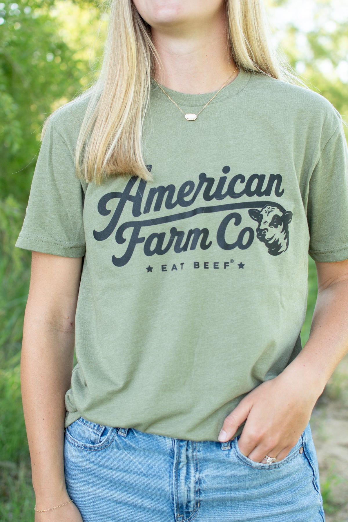 'American Farm Co - Eat Beef' T-Shirt