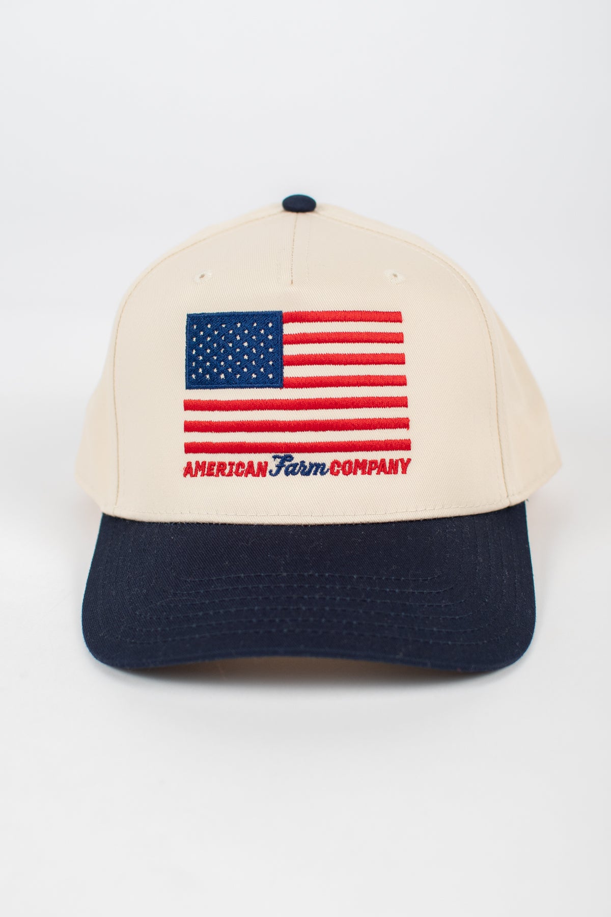 American Farm Company Flag Embroidered Trucker Hat