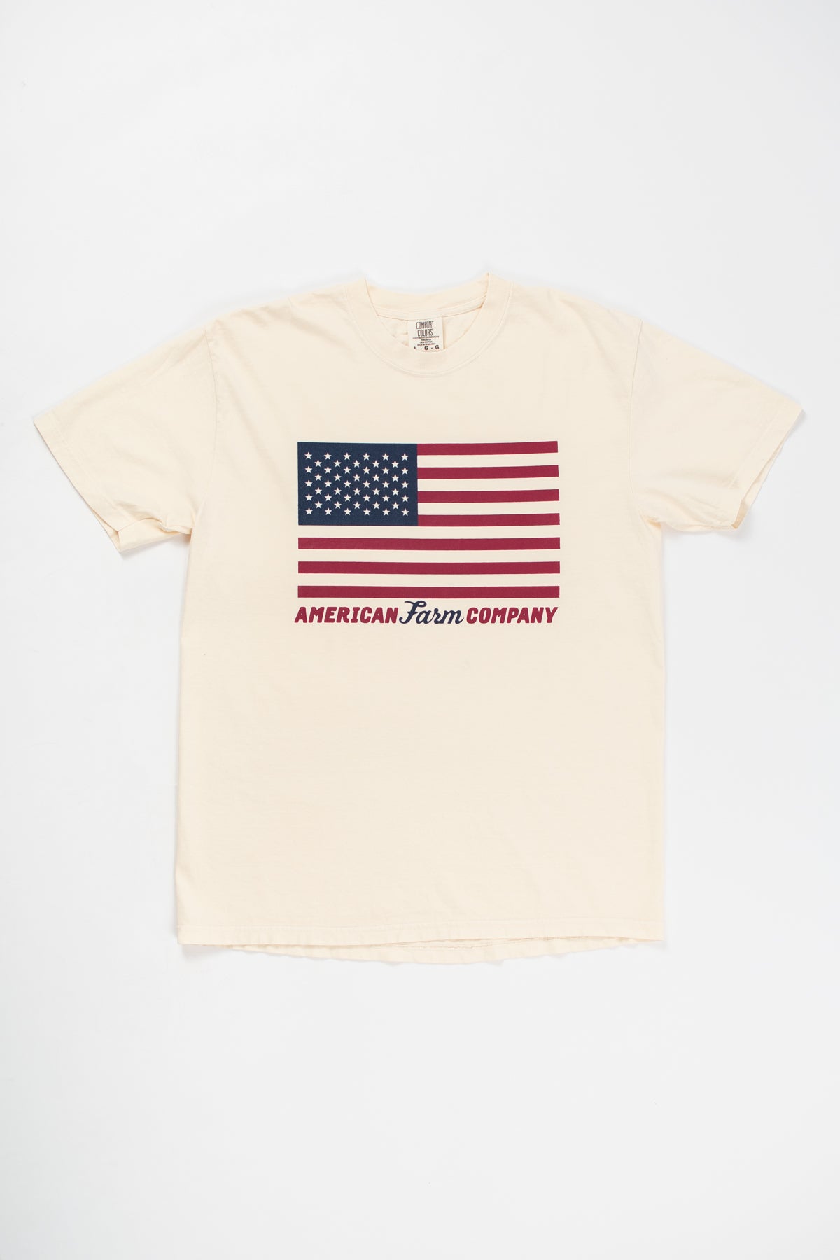 American Farm Company Flag Ivory Tee