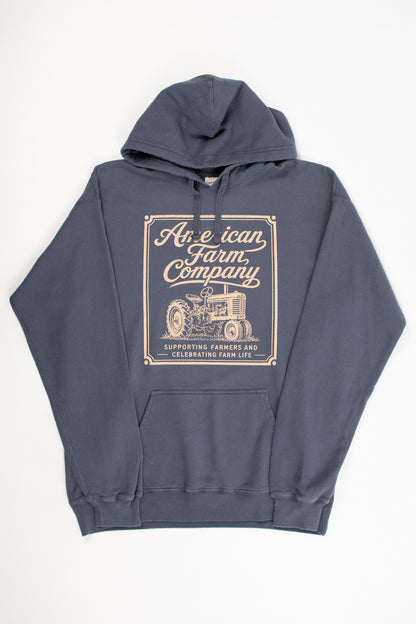 American Farm Company Tractor Adult Hoodie