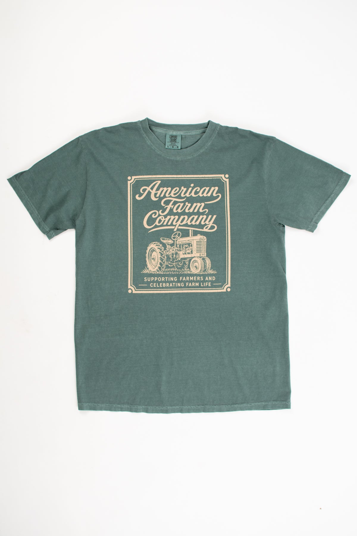 American Farm Company Tractor Adult T-Shirt