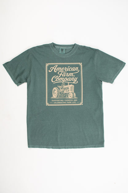 American Farm Company Tractor Adult T-Shirt