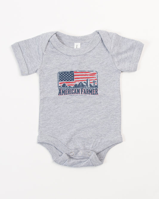 'American Farmer' Heritage Baby Onesie