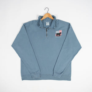 ‘American Angus’ Blue 1/4 Zip