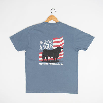 ‘American Angus’ Blue Tee